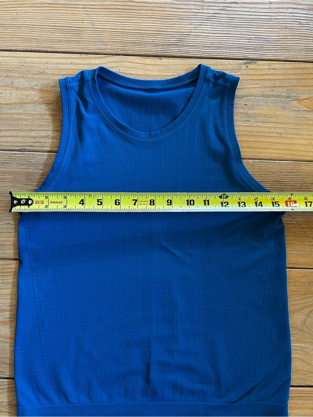 Athleta In Motion Seamless Tank Blue XS - Picture 5 of 7